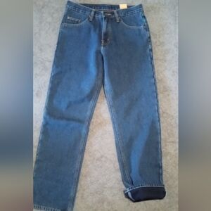 Classic Blue Relaxed Fit Men's Jeans